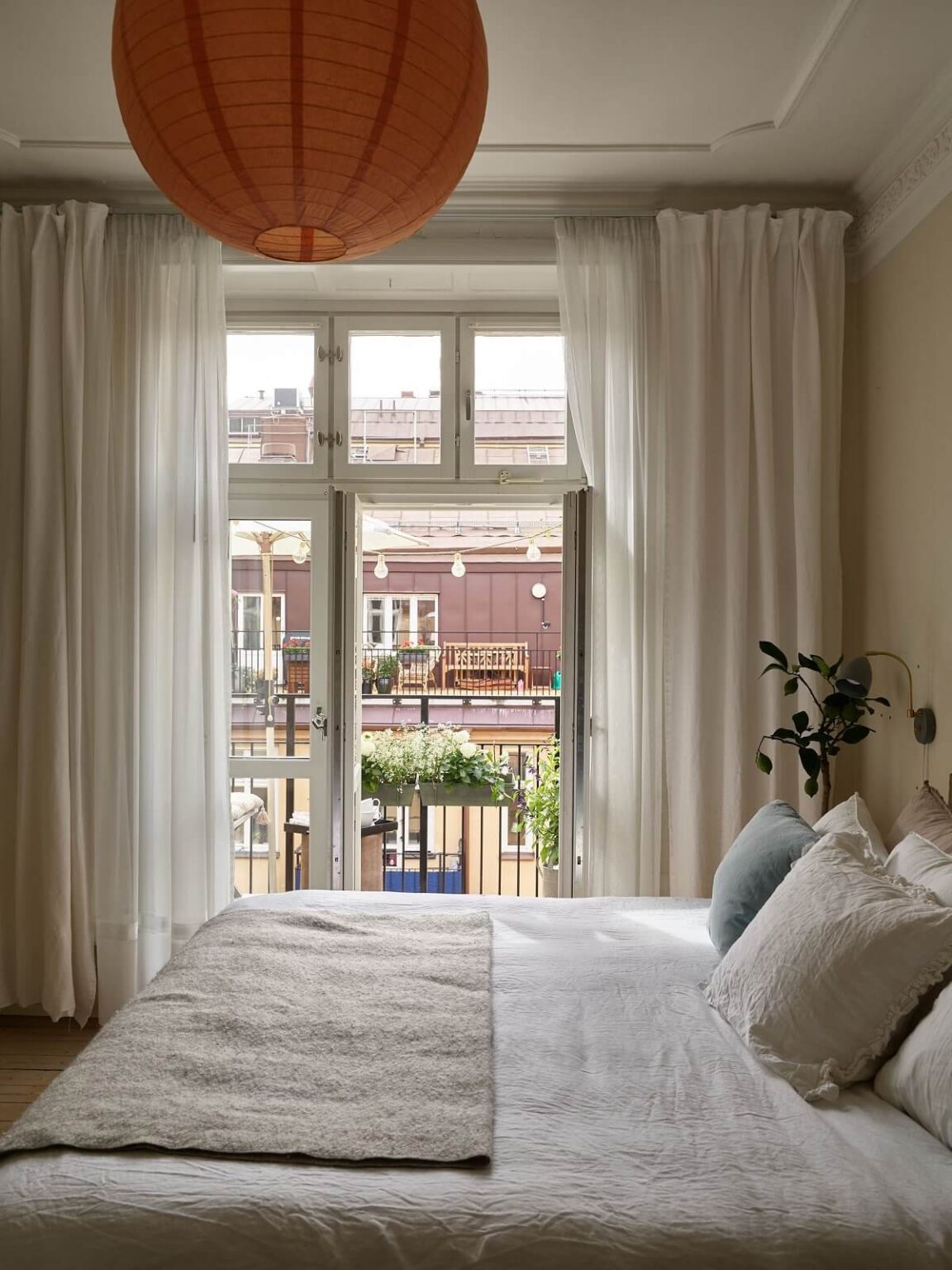 Beige Walls in a Serene Family Apartment in Sweden - The Nordroom