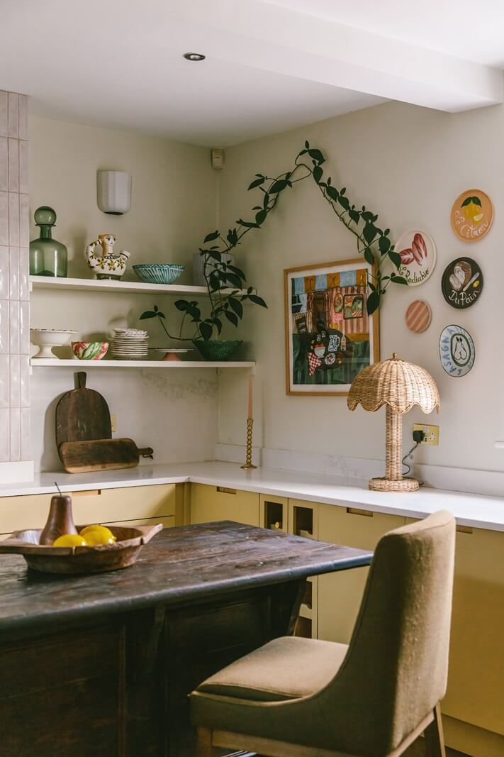 rustic-wooden-kitchen-island-yellow-cabinets-nordroom