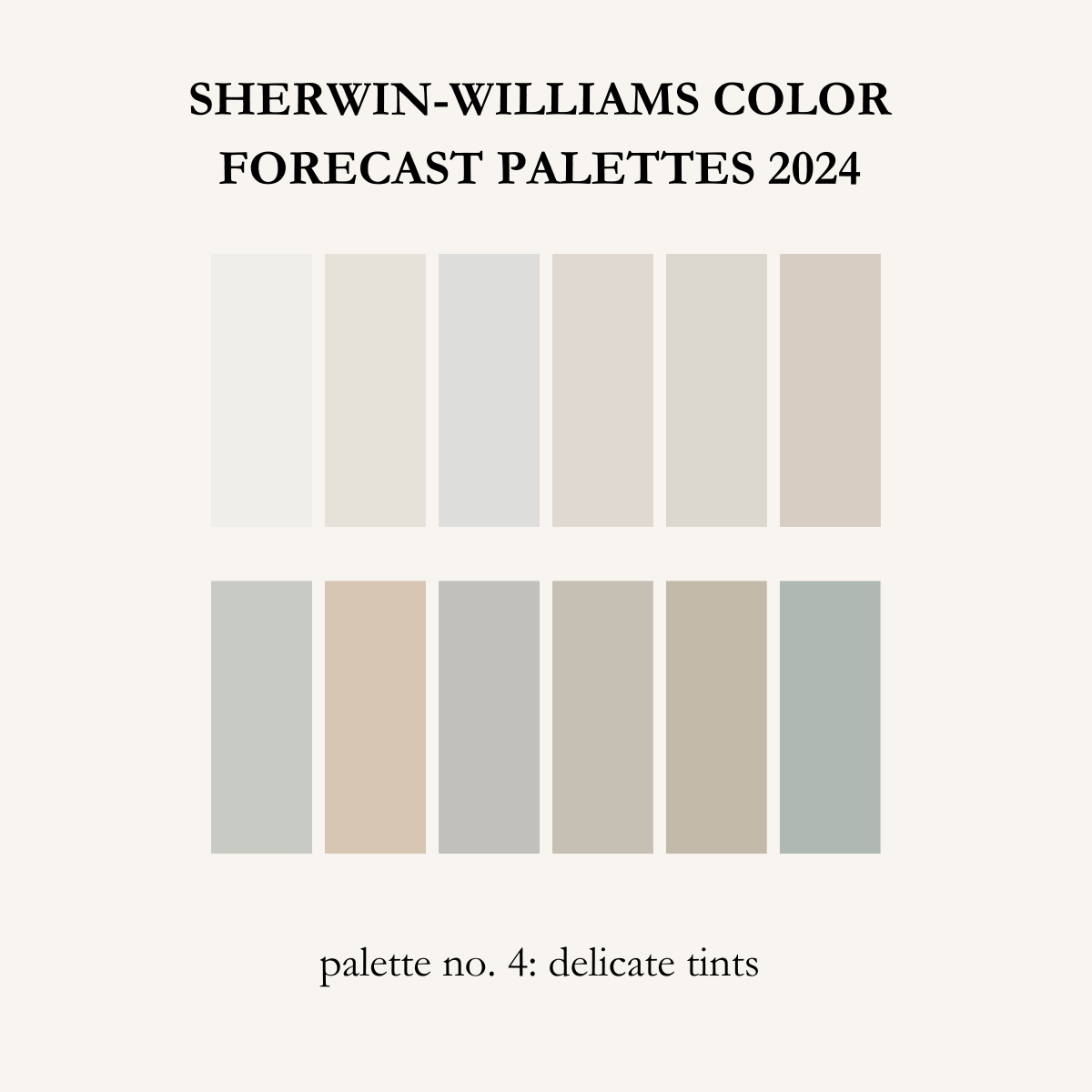 Sherwin-Williams apresenta paletas de cores para 2024/2025