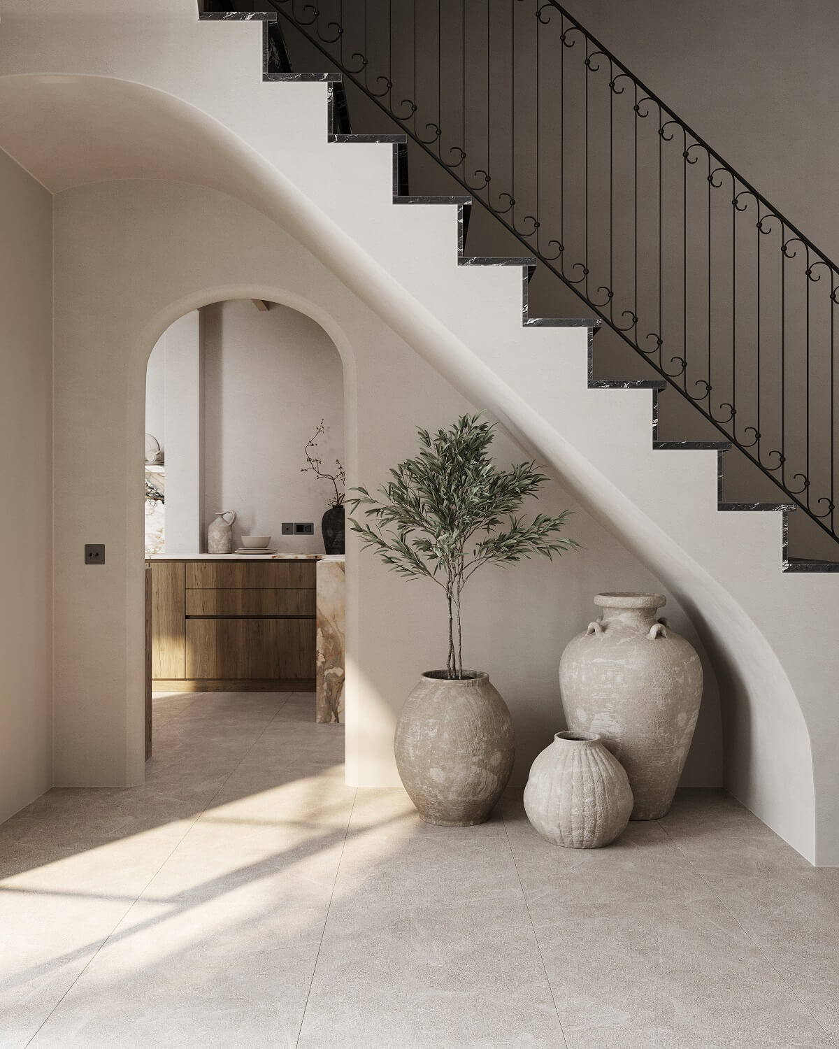 staircase-arched-entry-kitchen-nordroom