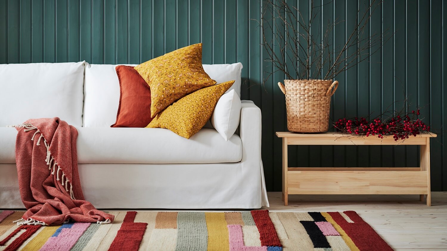 IKEA_HYLTARP_sofa-colorful-textiles-nordroom