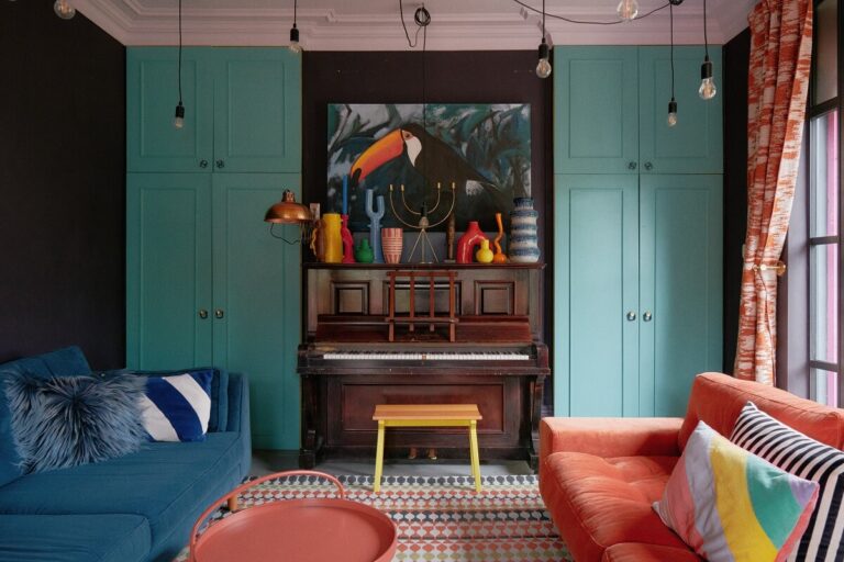 A Fun Colorful Family House in England - The Nordroom