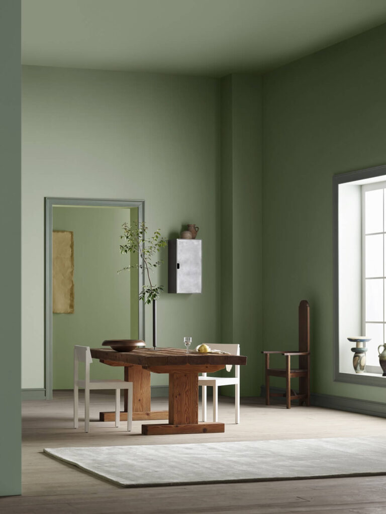 green-dining-room-jotun-lady-new-color-collection-nordroom