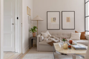 A Light Swedish Apartment with an Industrial Glass Wall - The Nordroom