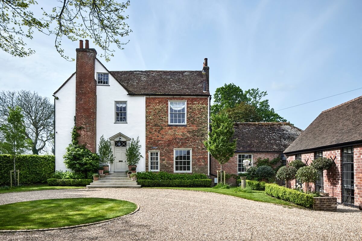 A Restored Georgian House with a Walled Garden