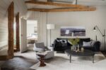Picture of A Stylish Penthouse Apartment with Exposed Beams