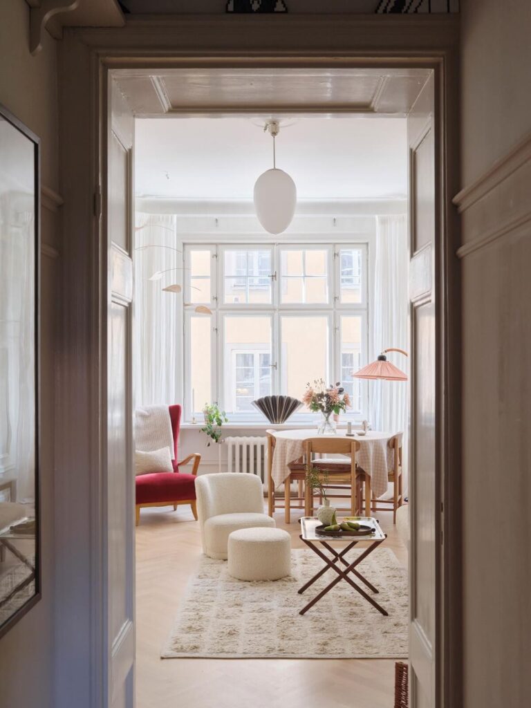 Natural Light Scandinavian Penthouse Apartment