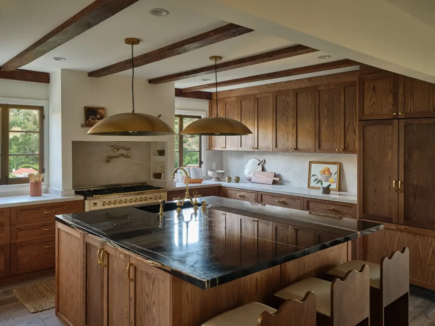 kitchen-oak-cabinets-sahara-noir-marble-worktop-nordroom