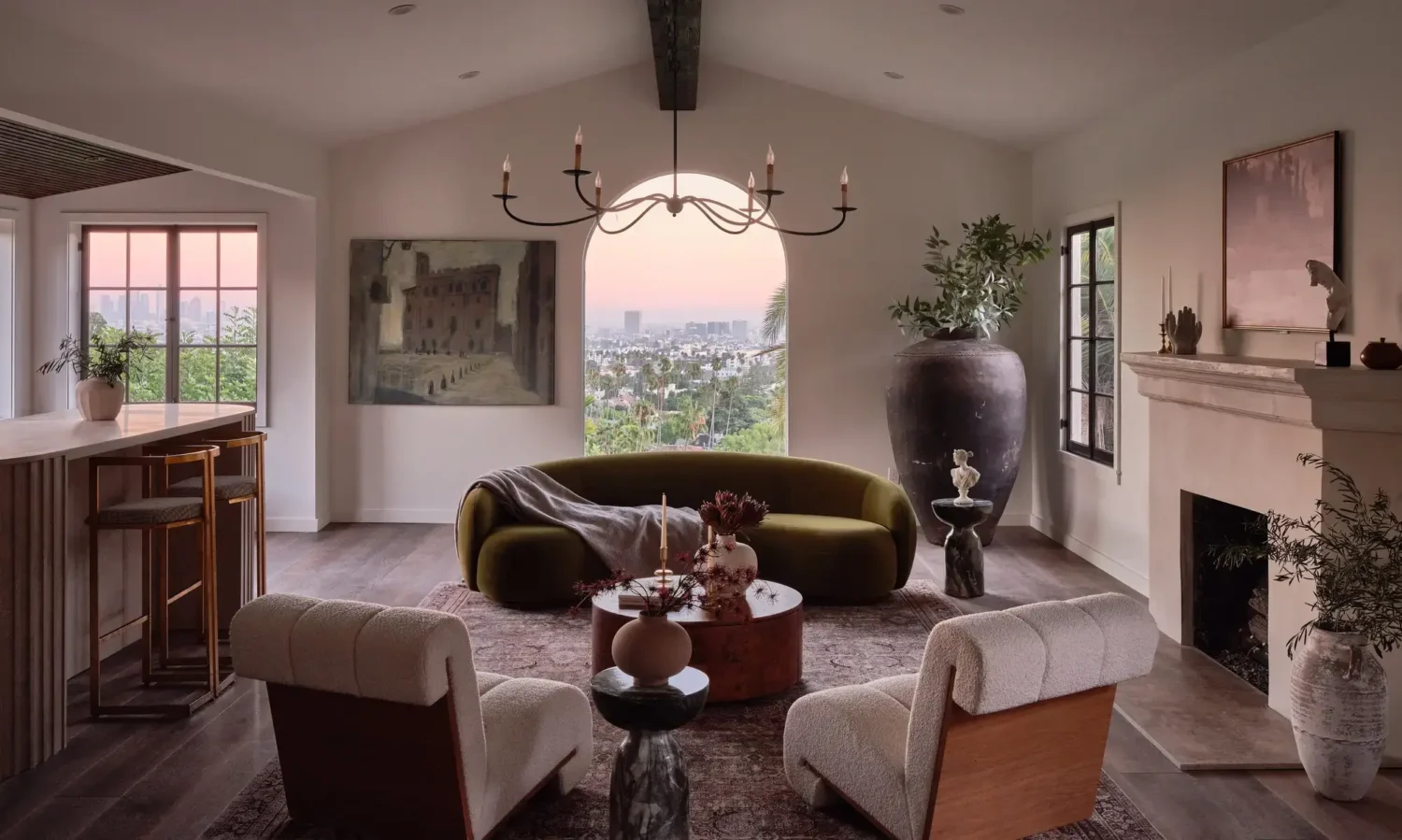 living-room-arched-window-green-sofa-nordroom