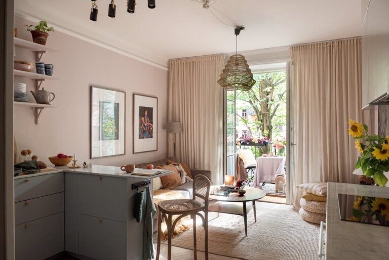Beautiful view of Rooftop Scandinavian Apartments With Open Floor Plan