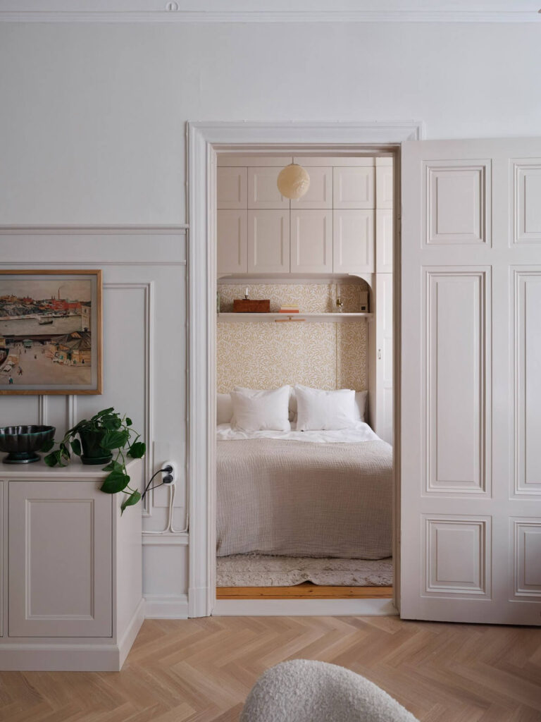 Illustration of Exploring Natural Light In Scandinavian Penthouse Bedrooms