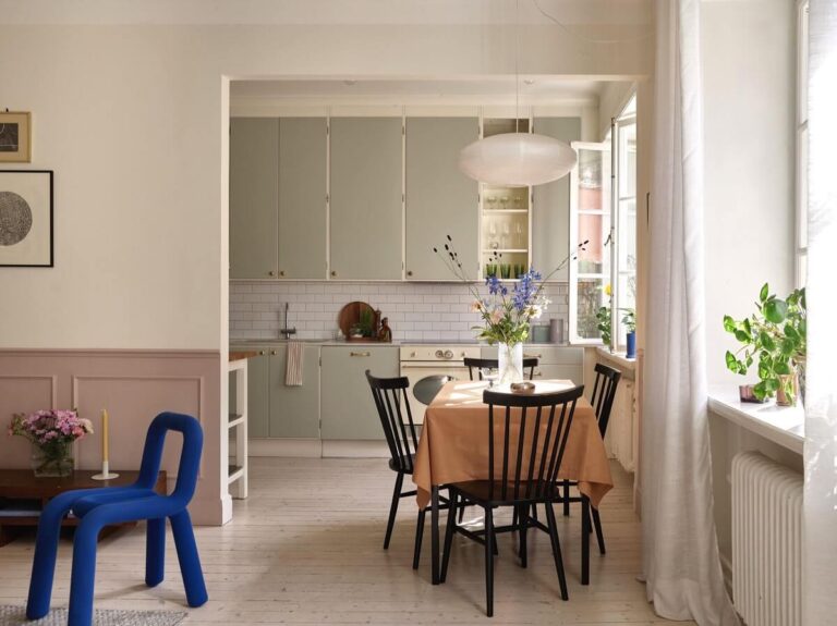 Pastel Colors in a Light Scandinavian Apartment - The Nordroom