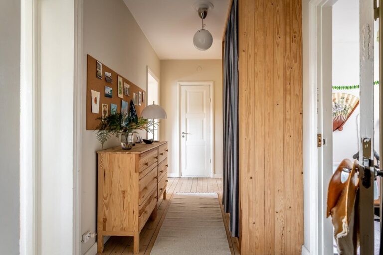 View of Colorful Decor in a Scandinavian Apartment - The Nordroom