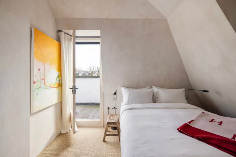 View of Modern Rustic Interiors in a Notting Hill Penthouse - The Nordroom