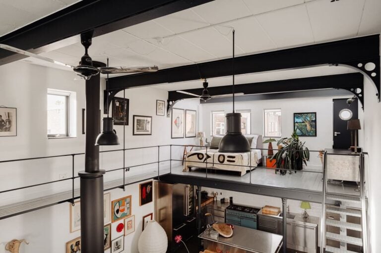 An Industrial Loft Apartment in Amsterdam - The Nordroom - Luxury Industrial Loft Guest Accommodations