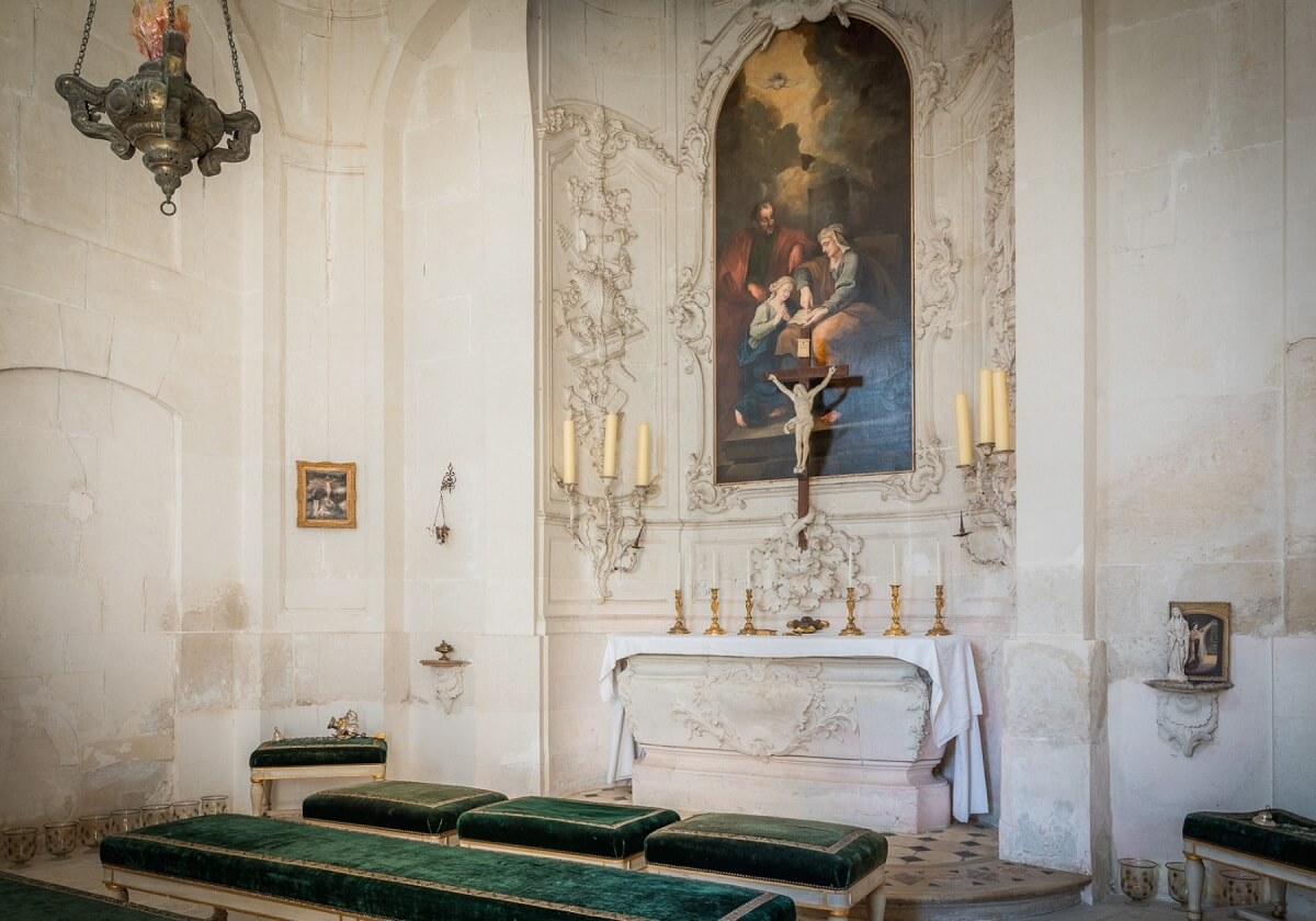 chapel renovated chateau france
