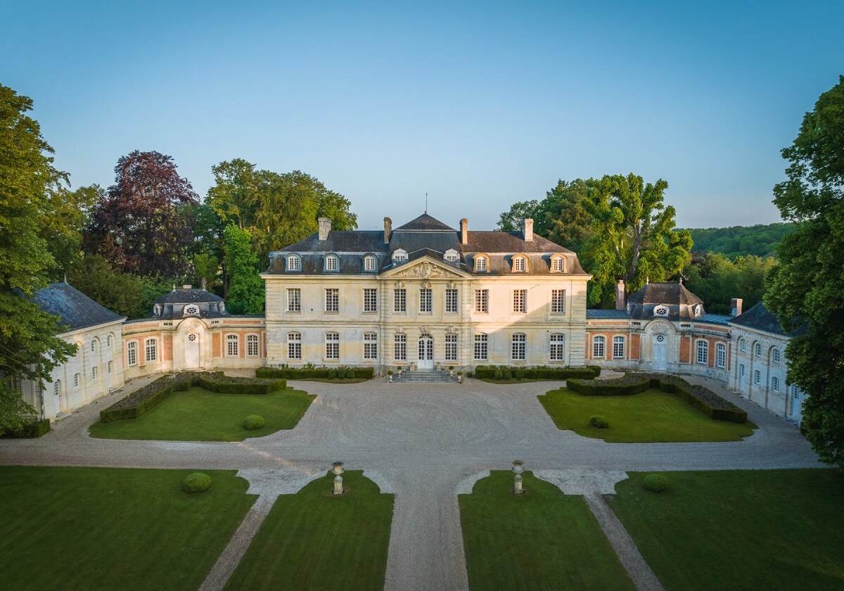 A Renovated 18th Century Chateau in France