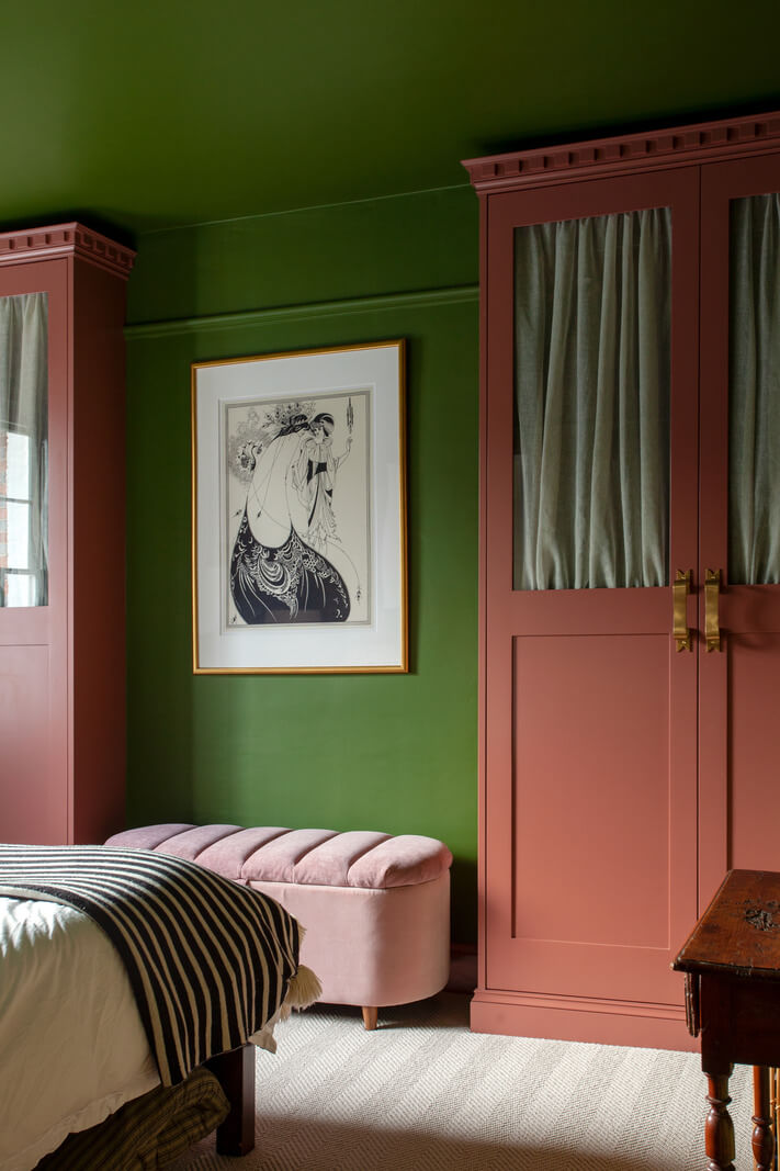 green-bedroom-pink-wardrobes-nordroom