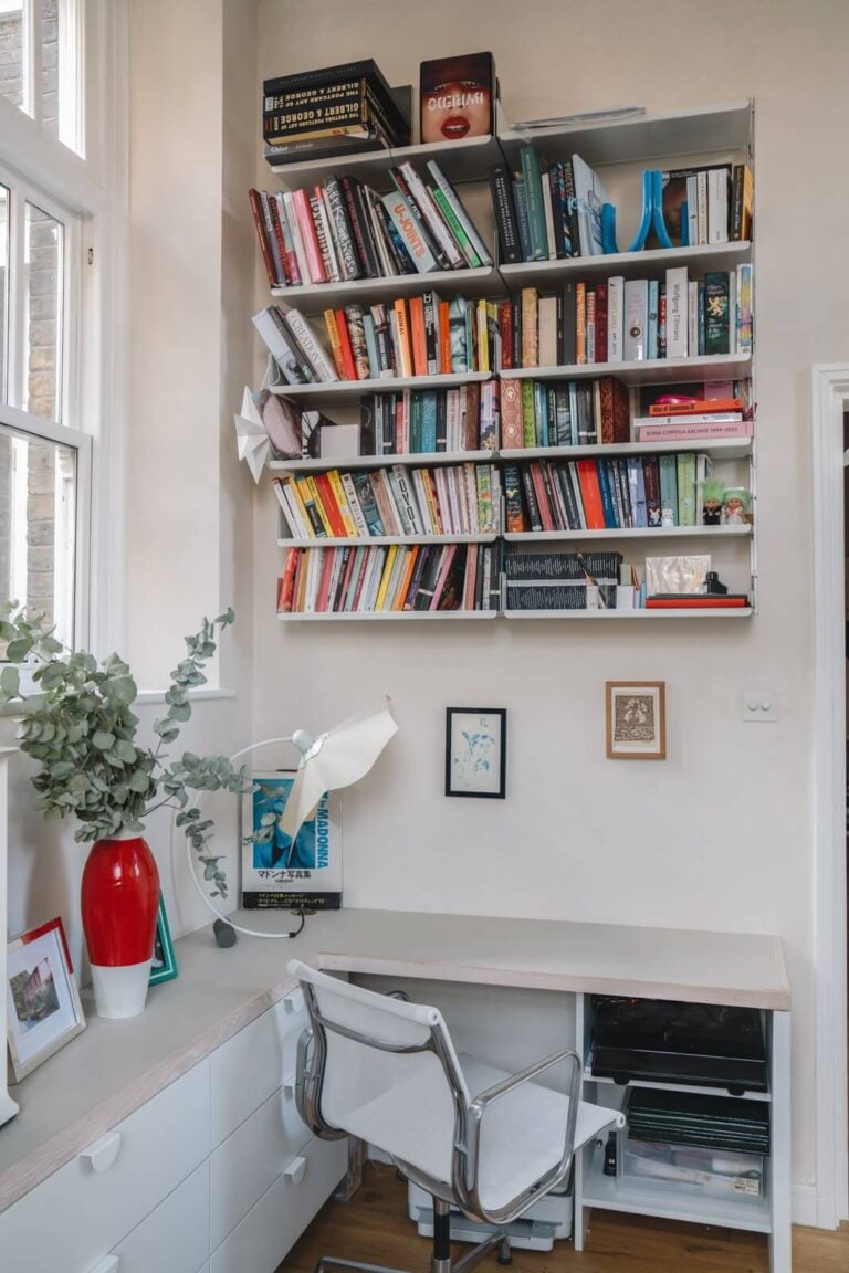 View of High Ceilings and Modern Design in a Light London Apartment - The Nordroom