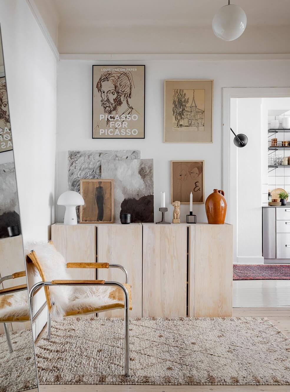 ikea ivar cabinets scandinavian living room nordroom