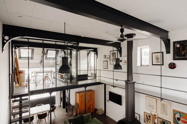An Industrial Loft Apartment in Amsterdam - The Nordroom - Luxury Industrial Loft Guest Accommodations