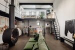 An Industrial Loft Apartment in Amsterdam - The Nordroom - Industrial Beam Apartment Renovation