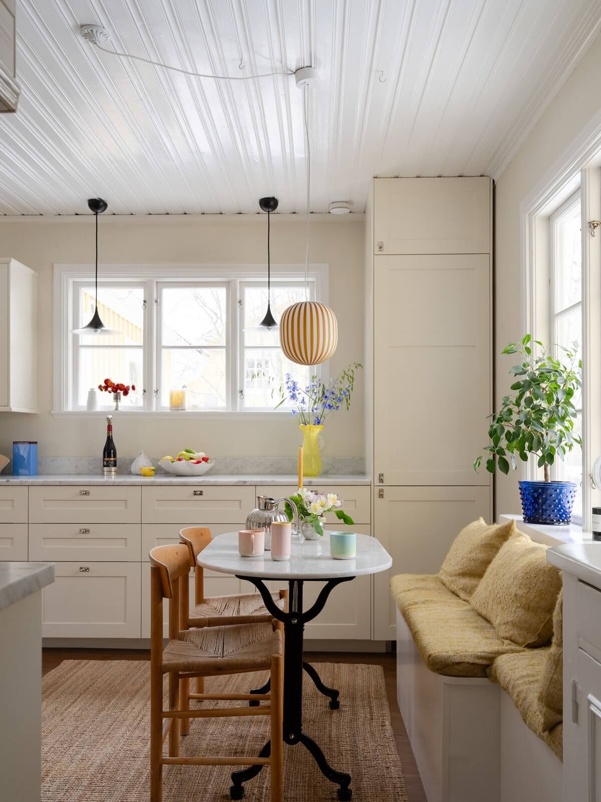 kitchen dining area with seating bench nordroom
