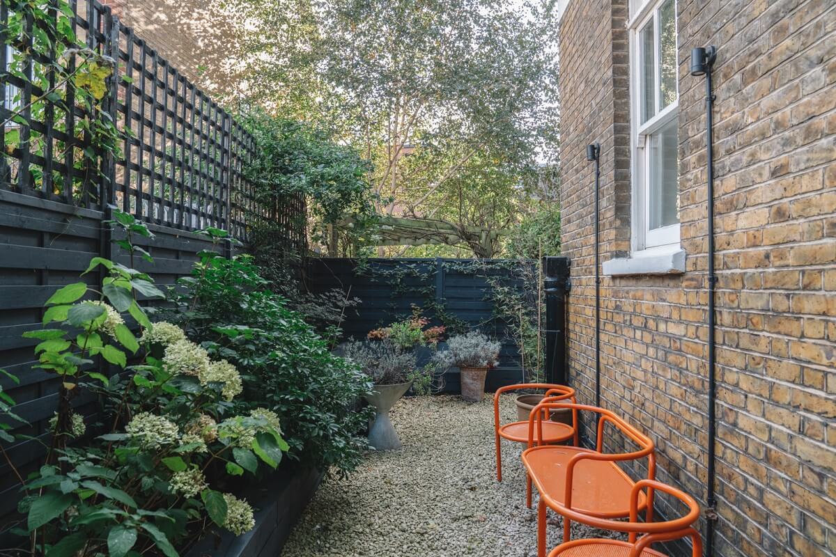 patio garden london apartment