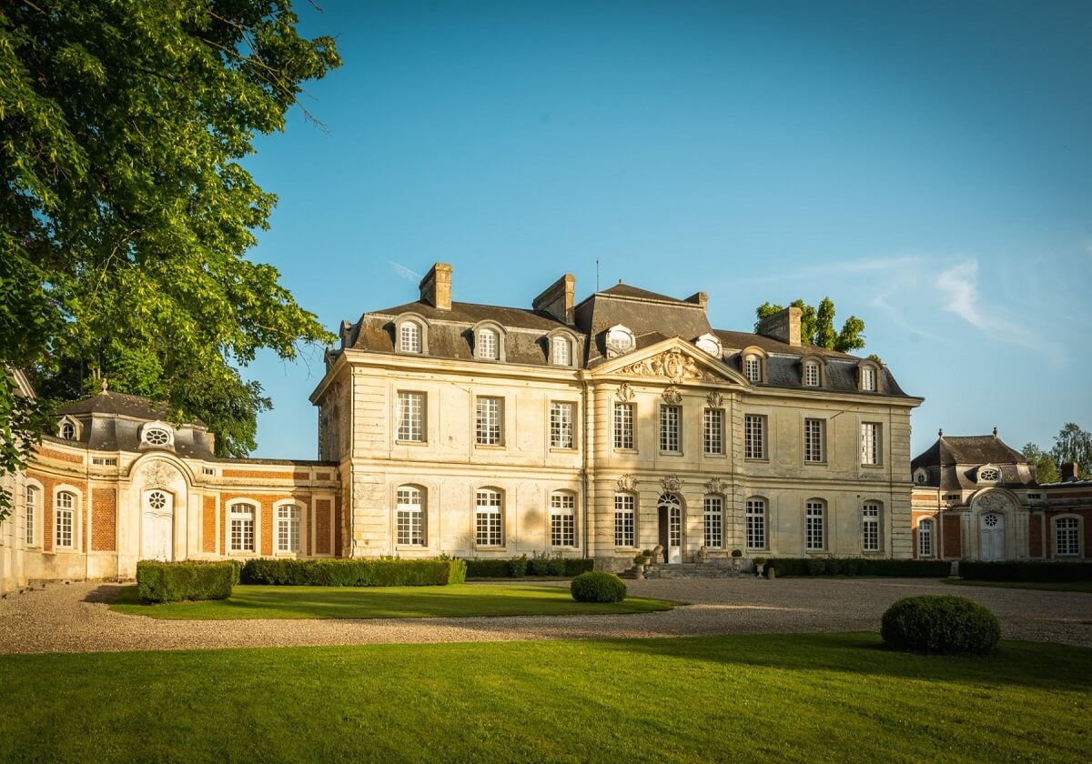 renovated regency chateau in france