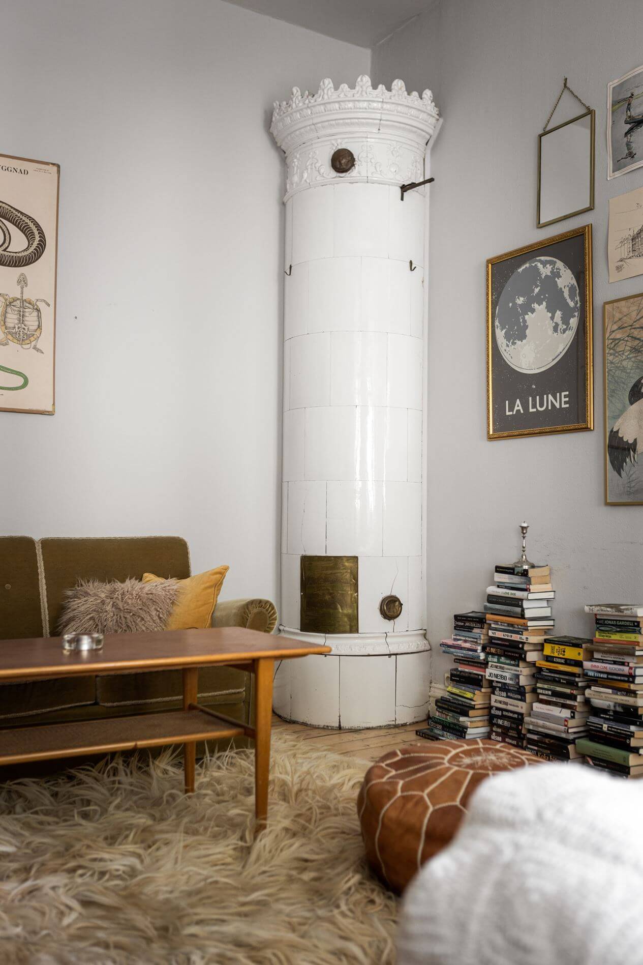 A Studio Apartment with Vintage Decor