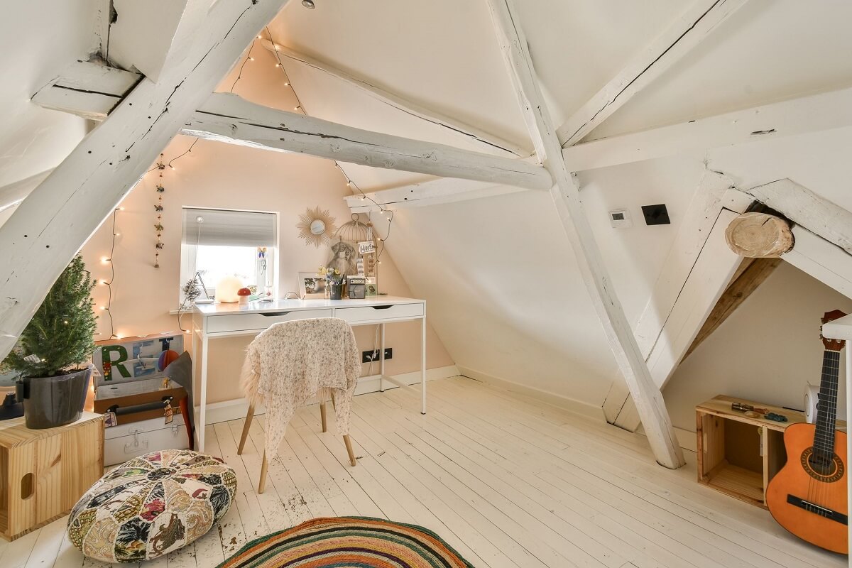 white-attic-room-desk-nordroom