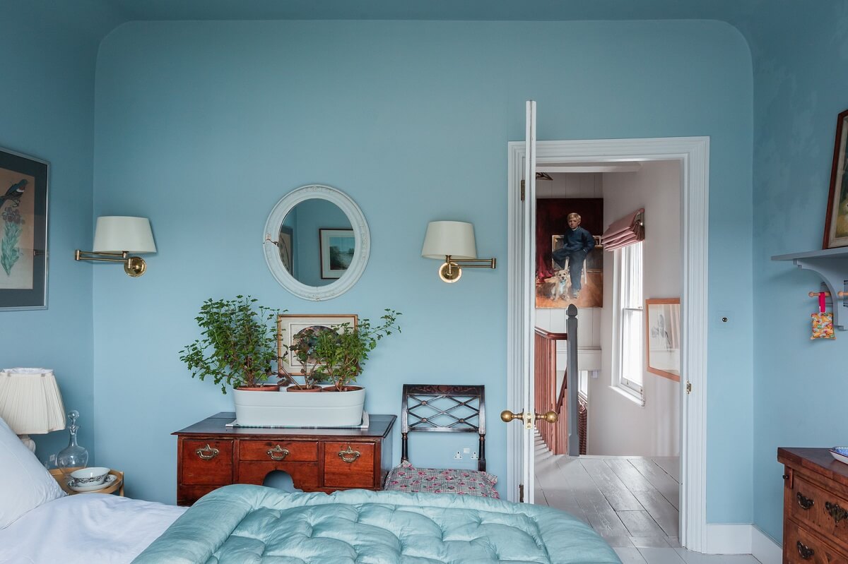 fresh blue bedroom nordroom