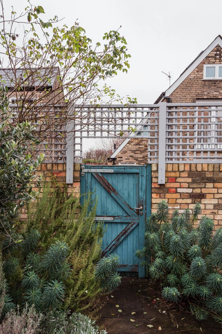 garden blue gate cambridge house