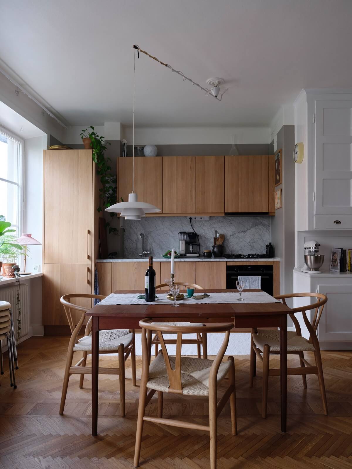 A Small Gray Apartment with Industrial Glass Walls - The Nordroom