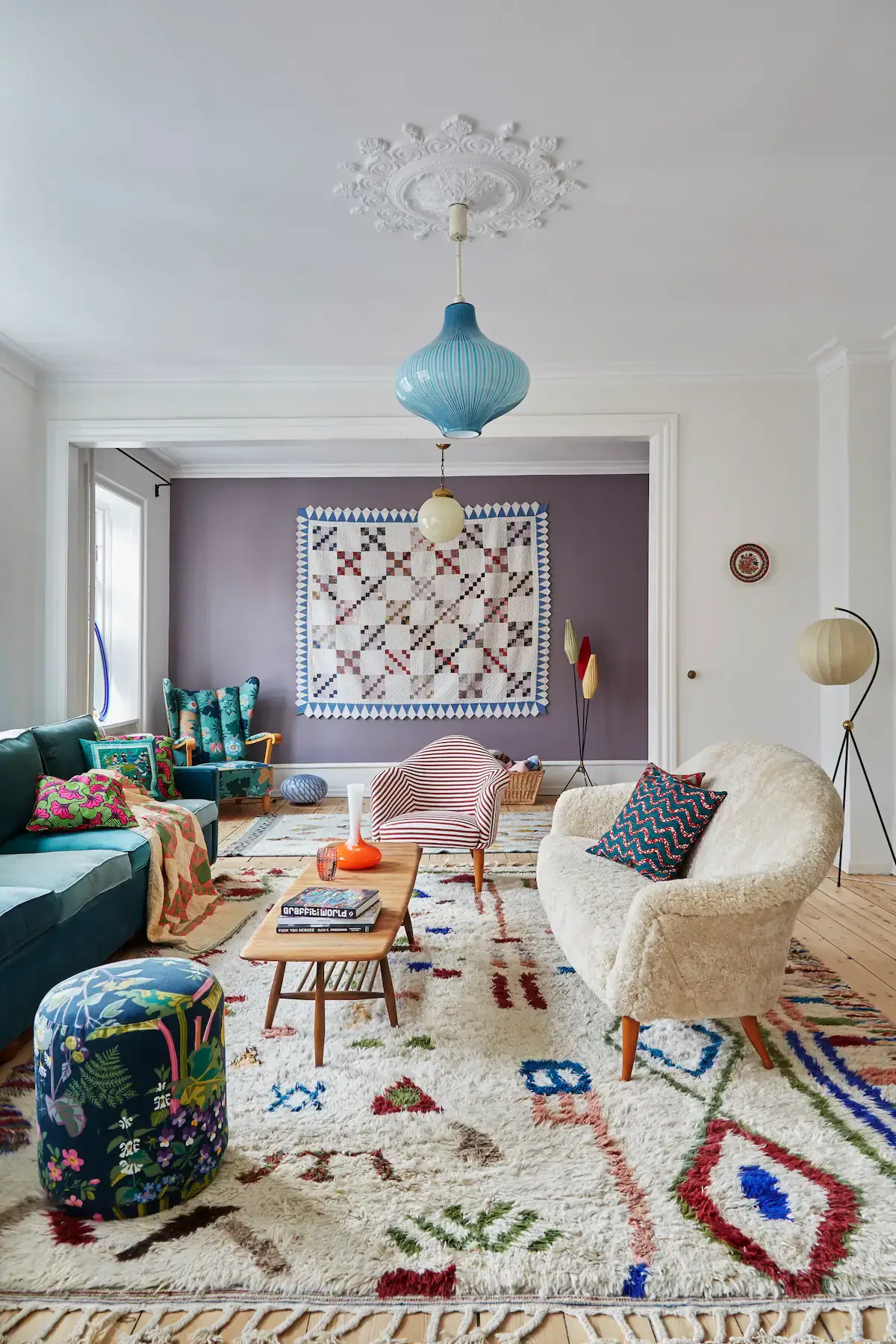 You Can Stay in This Colorful Design Apartment in Copenhagen