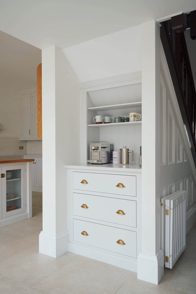 A Stylish White deVOL Kitchen in an Edwardian House - The Nordroom