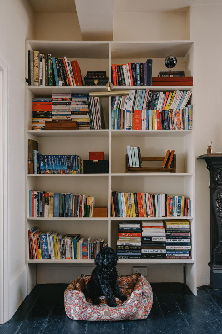 bookshelves