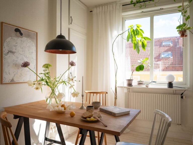 Curated visual reference: Calming Scandinavian Apartment Designs With A Focus On Textiles Reference: Calm Color Tones In A Light Scandinavian Studio Apartment