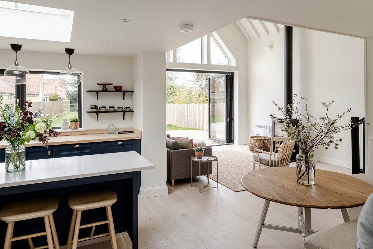 A Modern Barn House in the English Countryside The Nordroom