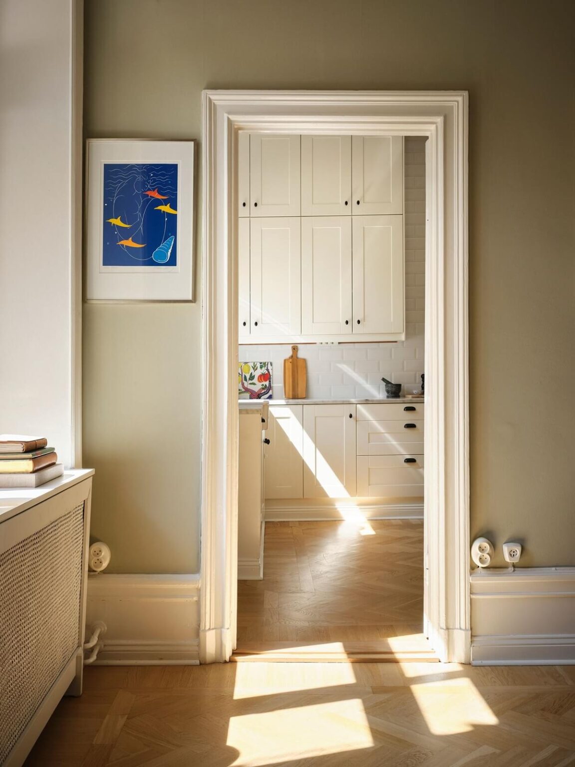 View of A Warm Vintage Apartment in Stockholm - The Nordroom