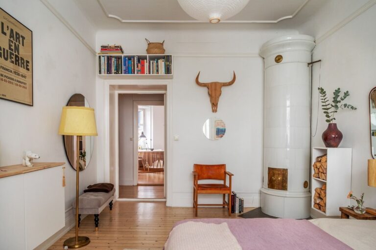 Period Details and Light Rooms in a Scandinavian Apartment - The Nordroom - Provision Establishment For Longlasting Scandinavian Apartment