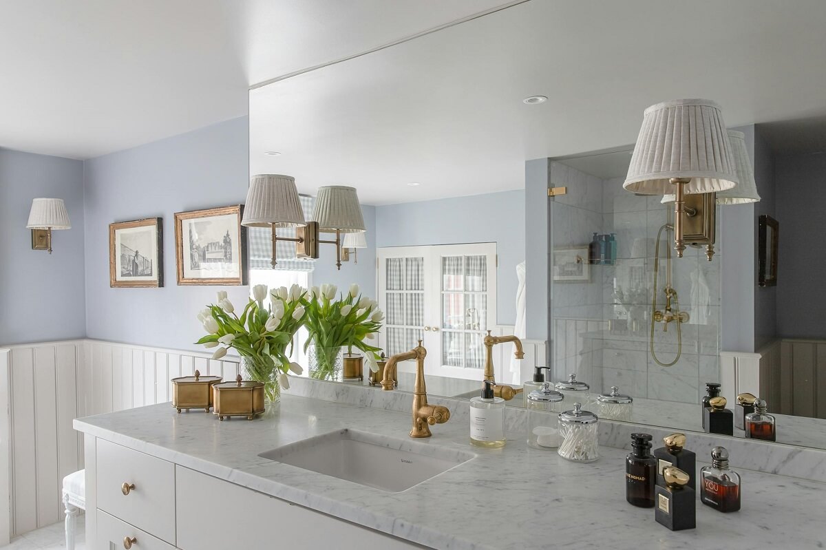 bathroom luxurious summer house sweden nordroom