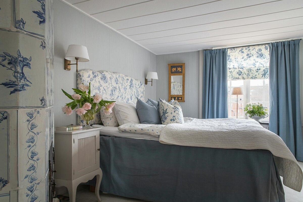 classic bedroom luxurious summer house sweden nordroom