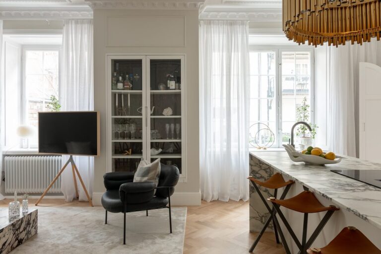 View of A Classic Look for a Swedish Apartment - The Nordroom