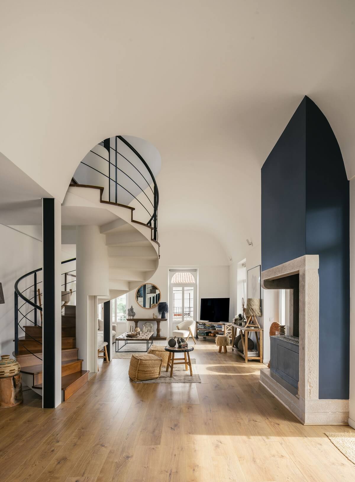 spiral staircase loft portugal nordroom