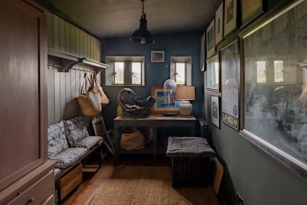 A Charming Gothic-Style Home with Original Details 11 utility room