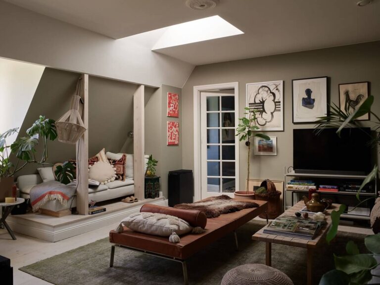 A Cozy Attic Apartment is a Charming Family Home - The Nordroom