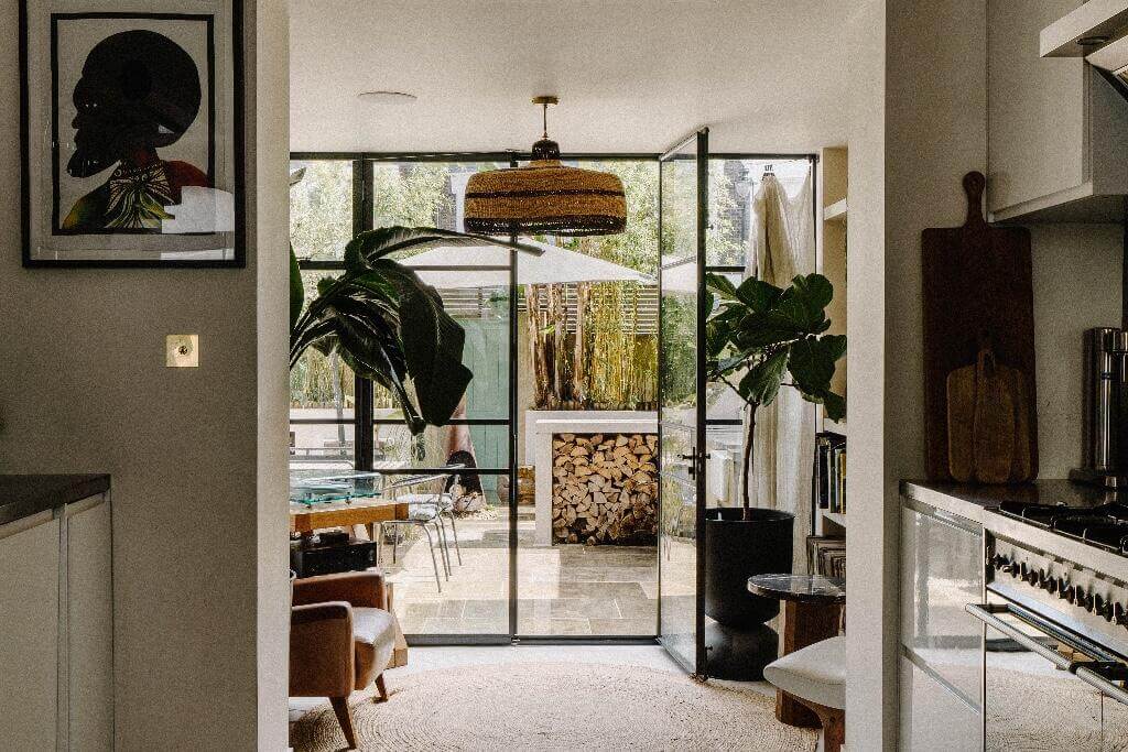 A Historic London Home with Contemporary Interiors 7 kitchen with extension