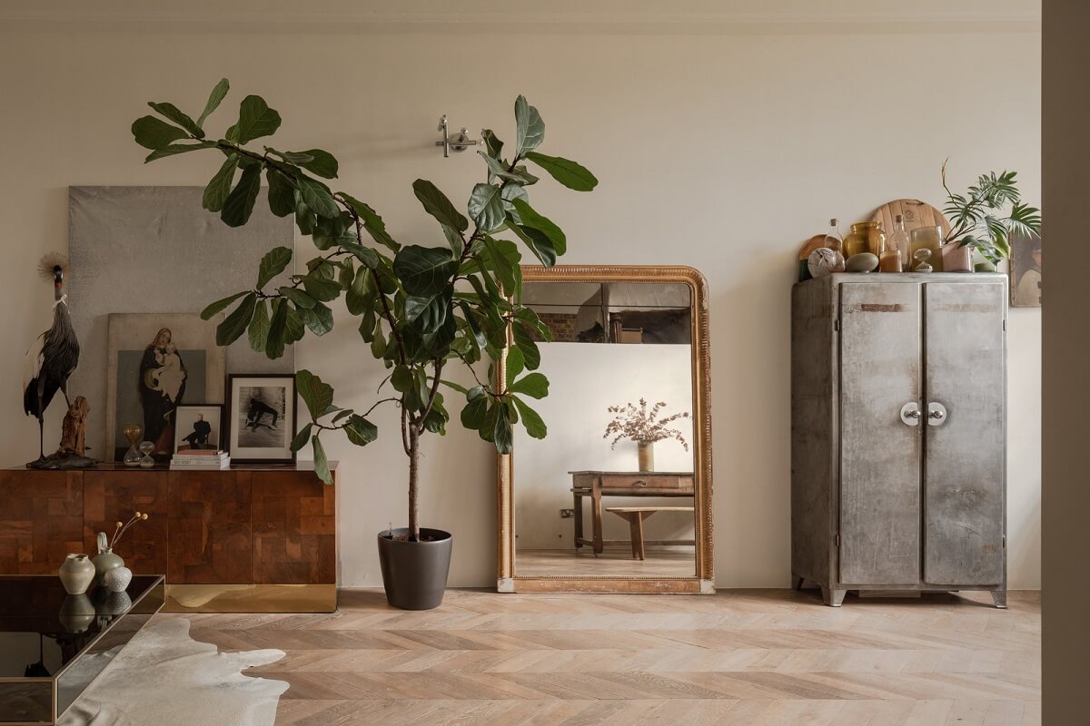 open plan living space