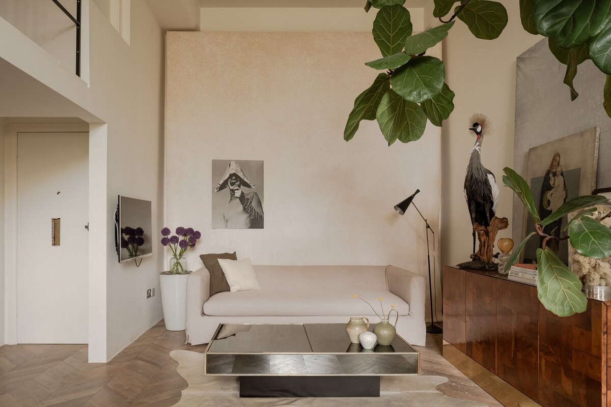 serene loft apartment london